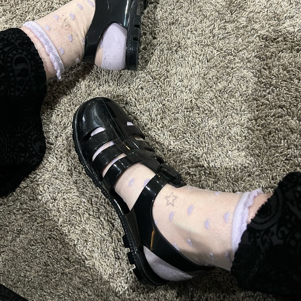 Cute jelly sandals